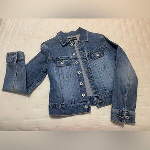 Express Stretch Denim Jacket in Blue